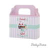 Cup Cakes Βάπτιση Κορίτσι - Kουτί Lunchbox BKT24