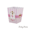 Little Princess Βάπτιση Κορίτσι - Kουτί Popcorn BKT21