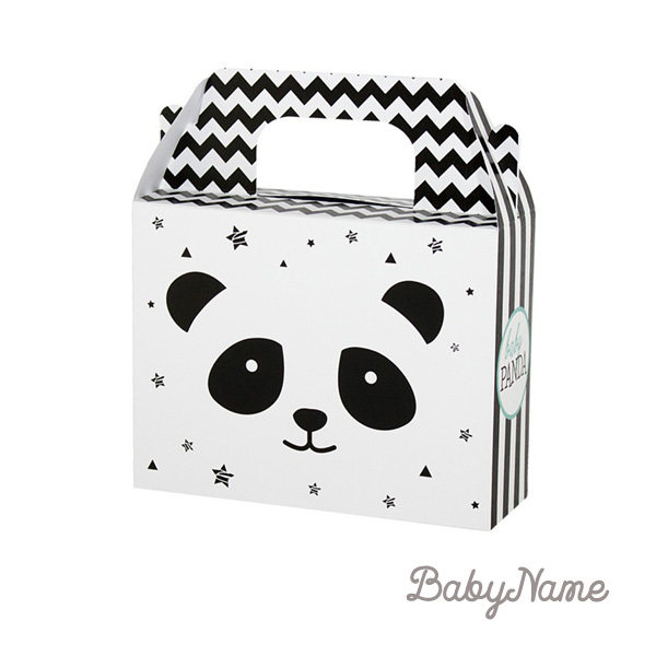 Panda Βάπτιση Αγόρι - Kουτί Lunchbox BKT24