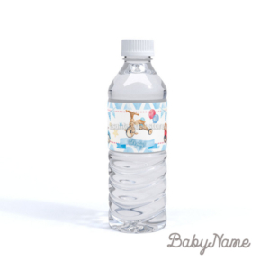 Παιχνίδια Βάπτιση Αγόρι - Ετικέτα για Μπουκάλι Νερού