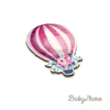 Αερόστατο Βάπτιση Κορίτσι - Διακοσμητικό Μπομπονιέρας