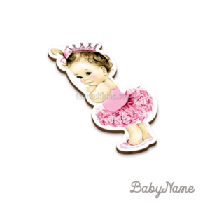 Little Princess Βάπτιση Κορίτσι - Διακοσμητικό Μπομπονιέρας