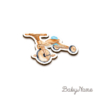 Ποδηλατάκι Βάπτιση Αγόρι - Διακοσμητικό Μπομπονιέρας