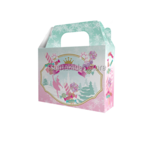 Xmas Candyland Βάπτιση Κορίτσι – Kουτί Lunchbox BKT24