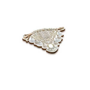 Μπλε Charms και Macrame Βάπτιση Δίδυμα – Διακοσμητικό Μπομπονιέρας