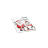 Snow Santa Σουβέρ Κεραμικό για Βάπτιση Αγόρι