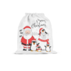 Snow Santa Βάπτιση Αγόρι – Πουγκί Υφασμάτινο με Κορδόνι