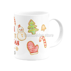 Cookies Κεραμική Κούπα για Βάπτιση Αγόρι