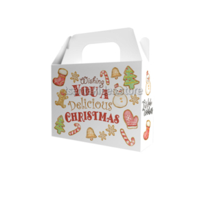Cookies Βάπτιση Αγόρι – Kουτί Lunchbox BKT24