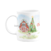 Christmas Farm Κεραμική Κούπα για Βάπτιση Αγόρι