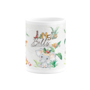 Jungle Bells Κεραμική Κούπα για Βάπτιση Αγόρι