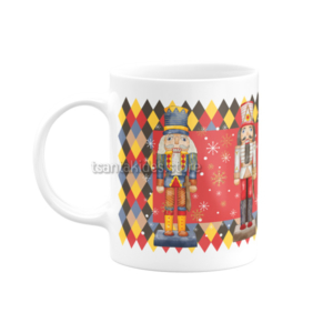 Nutcracker Κεραμική Κούπα για Βάπτιση Αγόρι