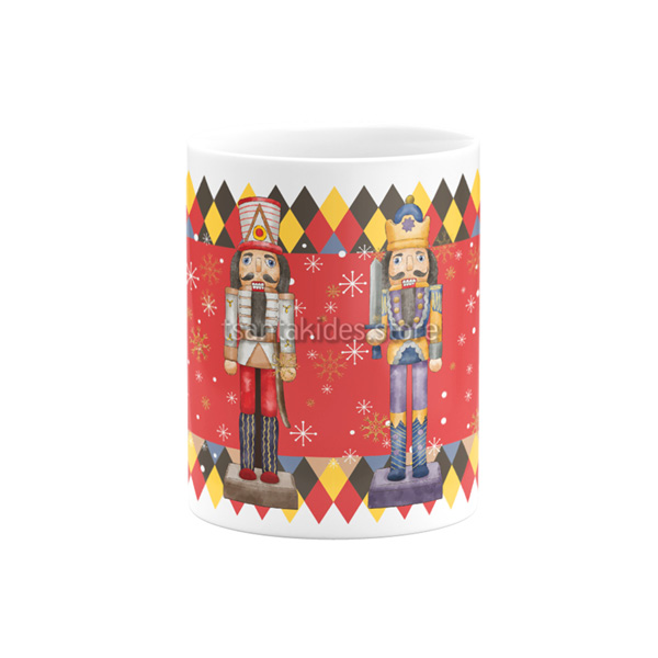 Nutcracker Κεραμική Κούπα για Βάπτιση Αγόρι