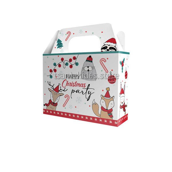 Happy Christmas Βάπτιση Αγόρι – Kουτί Lunchbox BKT24