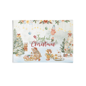 Joyful Christmas Βάπτιση Αγόρι – Σουπλά για βάπτιση