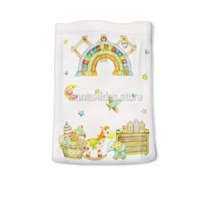 Kids Macrame Μπομπονιέρα για Βάπτιση Αγόρι σε Πουγκί