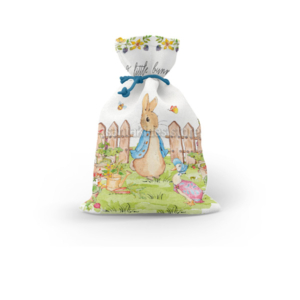Peter Rabbit Μπομπονιέρα για Βάπτιση Αγόρι σε Πουγκί