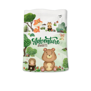 Adventure Animals Μπομπονιέρα για Βάπτιση Αγόρι σε Πουγκί