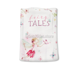 Fairytale Μπομπονιέρα για Βάπτιση Κορίτσι σε Πουγκί